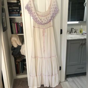Vintage Vicky Vaughn Junior Boho Dress